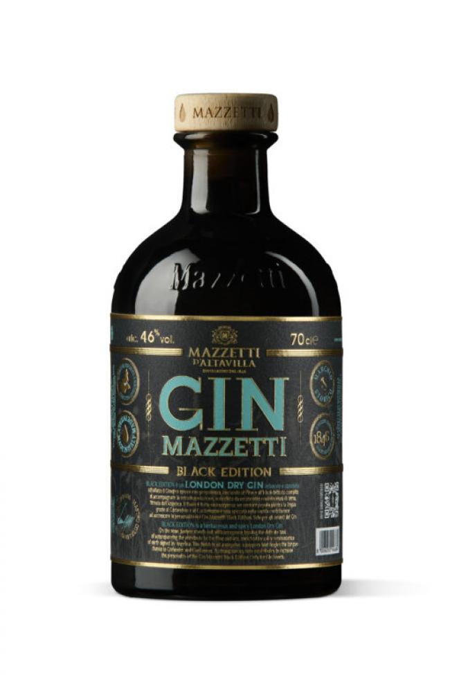 Mazzetti d�Altavilla Black Edition London Dry Gin 0,7 Liter 46 % Vol.