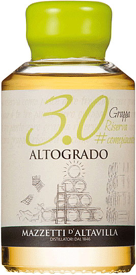 Mazzetti d'Altavilla Grappa Altogrado Riserva "3.0" 0,1 Liter 51,4 % Vol. 