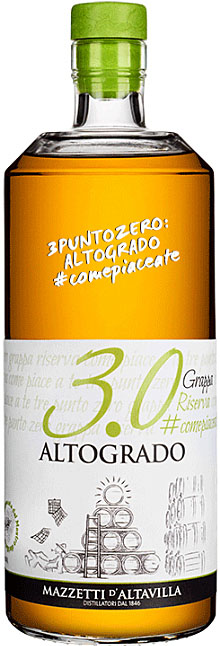 Mazzetti d'Altavilla Grappa Altogrado Riserva "3.0" 1,0 Liter 51,4 % Vol.