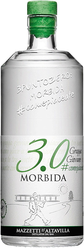 Mazzetti d'Altavilla Grappa Morbida "3.0" 0,7 Liter 40 % Vol.