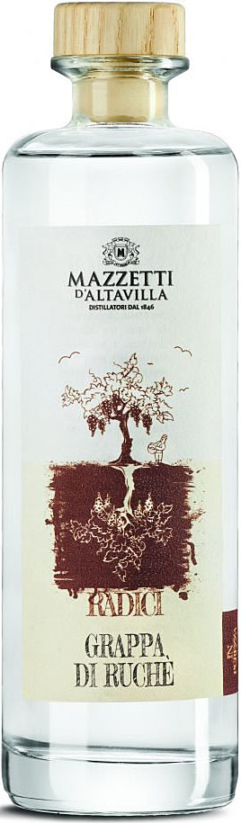 Mazzetti d'Altavilla Grappa Ruch� in Geschenkpackung 0,5 Liter 43 % Vol. 