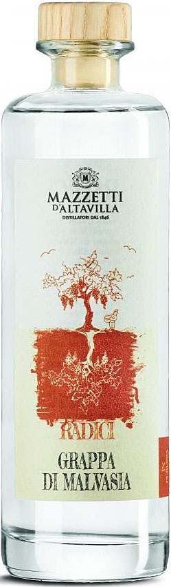 Mazzetti d'Altavilla Grappa di Malvasia 0,5 Liter 43 % Vol.