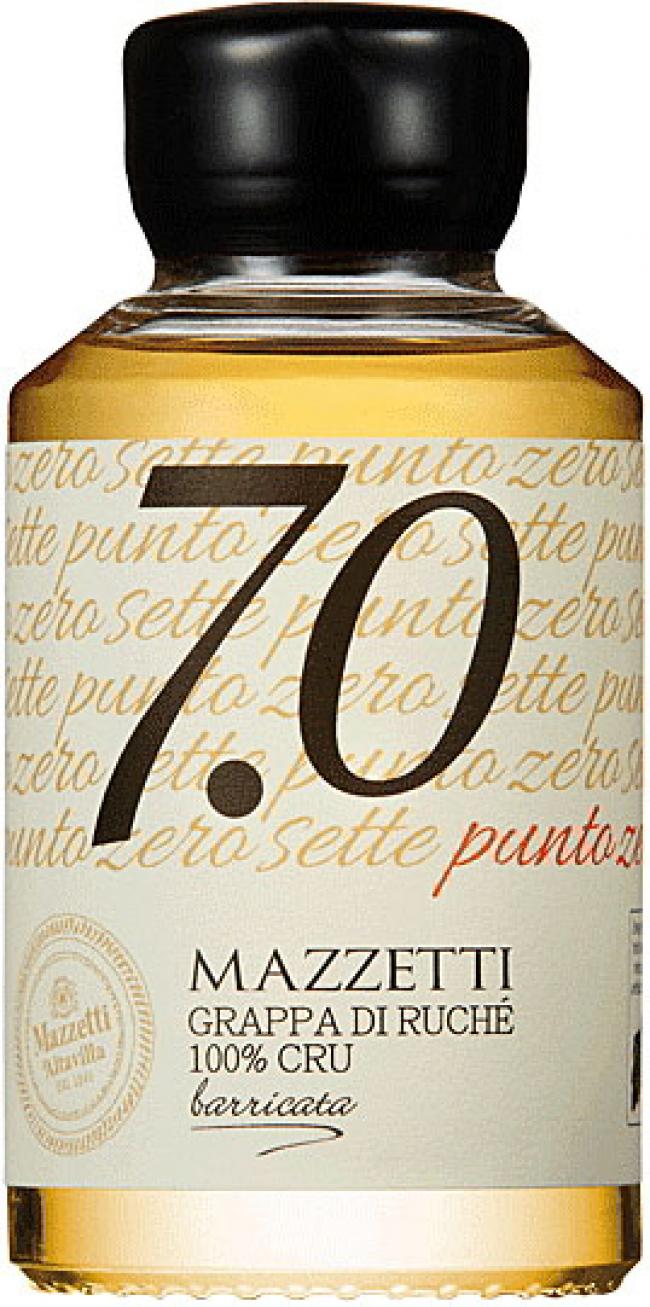 Mazzetti d'Altavilla Grappa di Ruche Invecchiata 7.0 0,1 Liter 43 % Vol. 