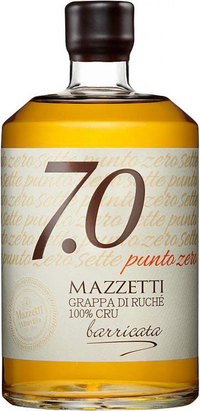 Mazzetti d'Altavilla Grappa di Ruche invecchiata 7.0 0,7l 43%