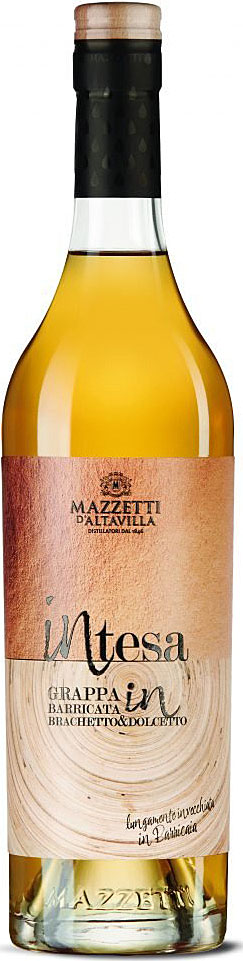 Mazzetti d'Altavilla Intesa - Grappa di Brachetto e Dolcetto 0,7l 43%