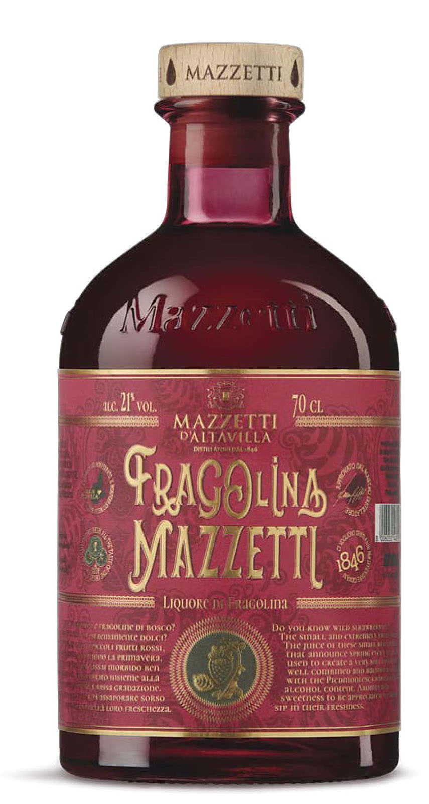 Mazzetti d'Altavilla Liquore di Fragolina bei uns im Sh